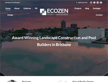 Tablet Screenshot of ecozen.com.au